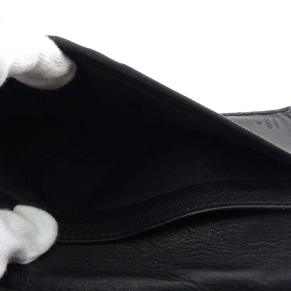 GUCCI Long Wallet Python Python Leather Authentic - Picture 10 of 11